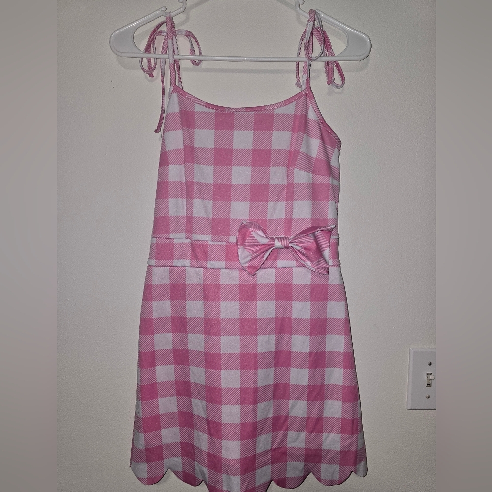 Barbie Pink And White Short/Dress Hybrid